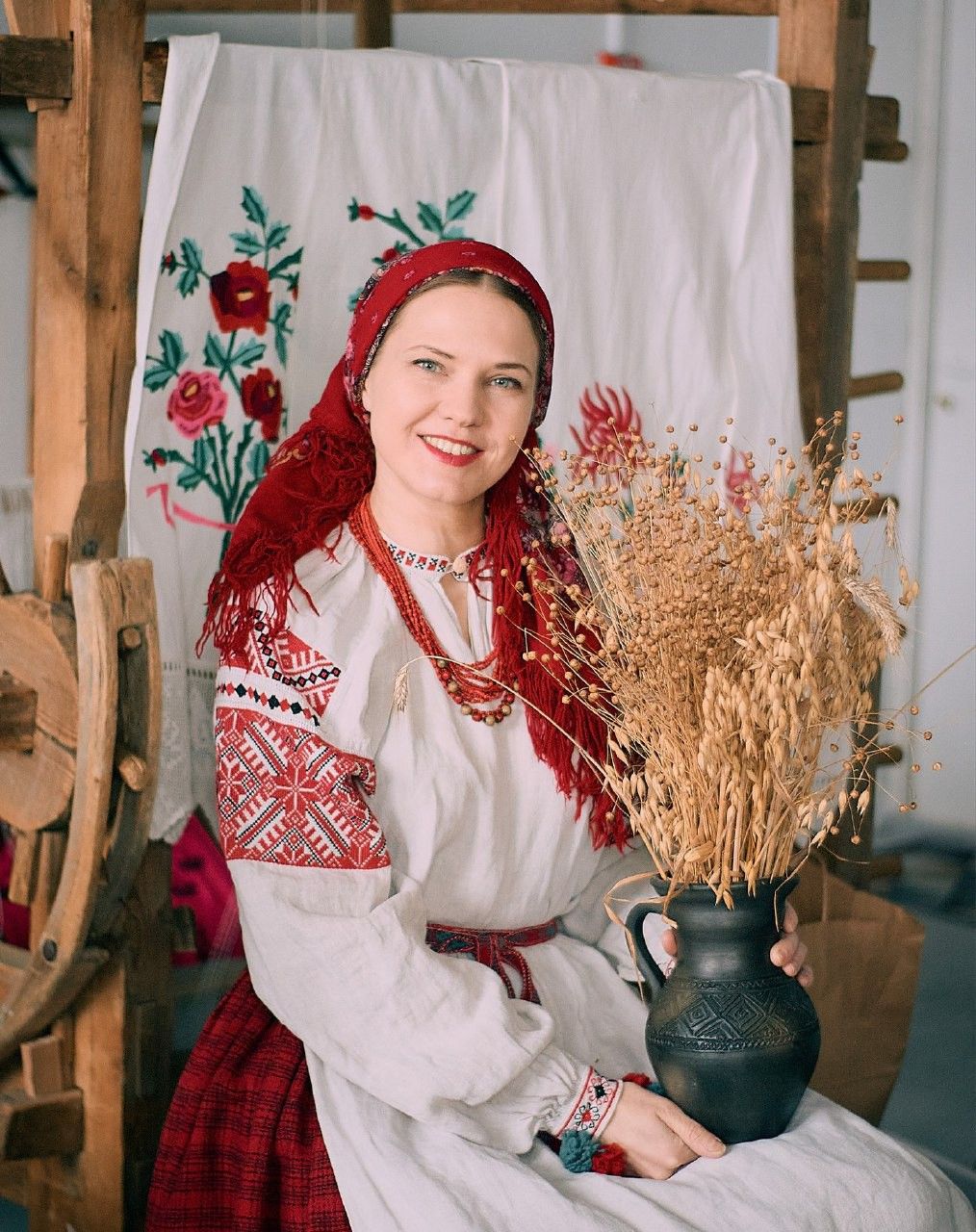 Women in Slavic costumes in Kuantan